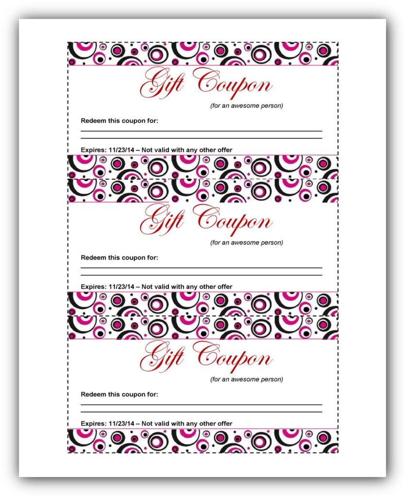 Coupon Templates 51 Coupon Templates 51