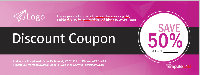 Coupon Templates Coupon Templates