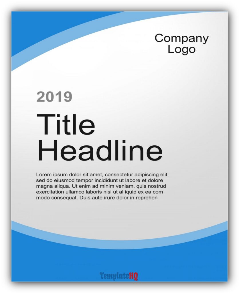 Cover Page Templates 06