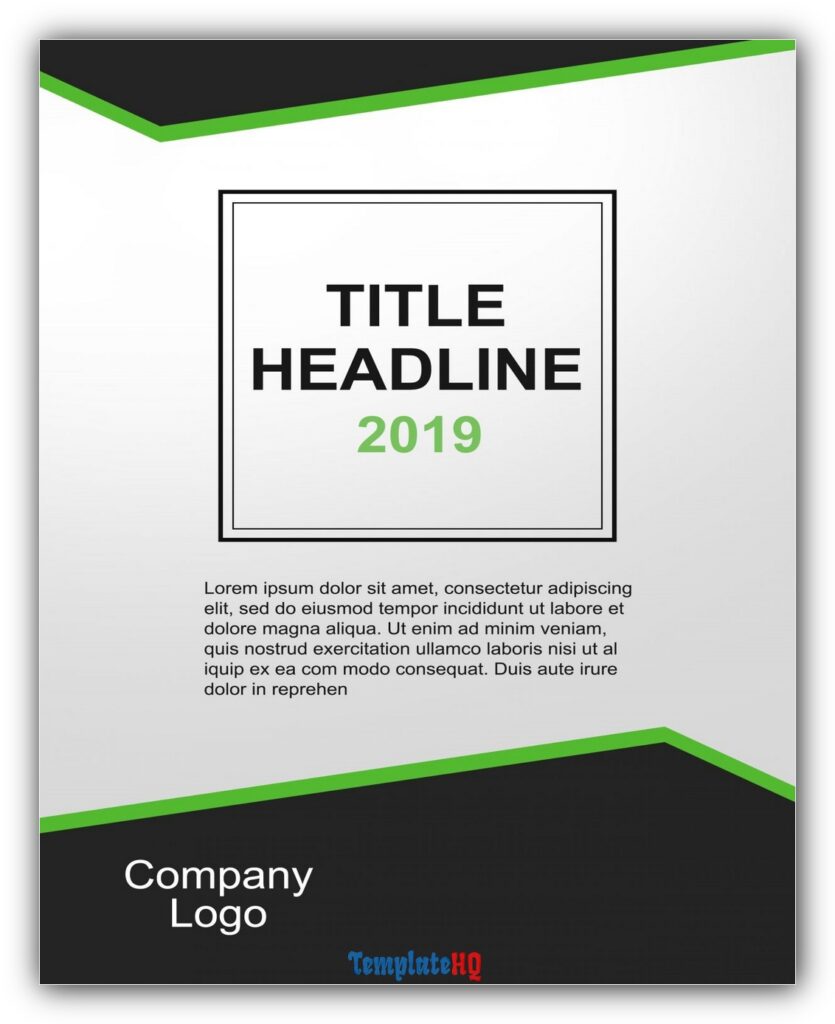 Cover Page Templates 07