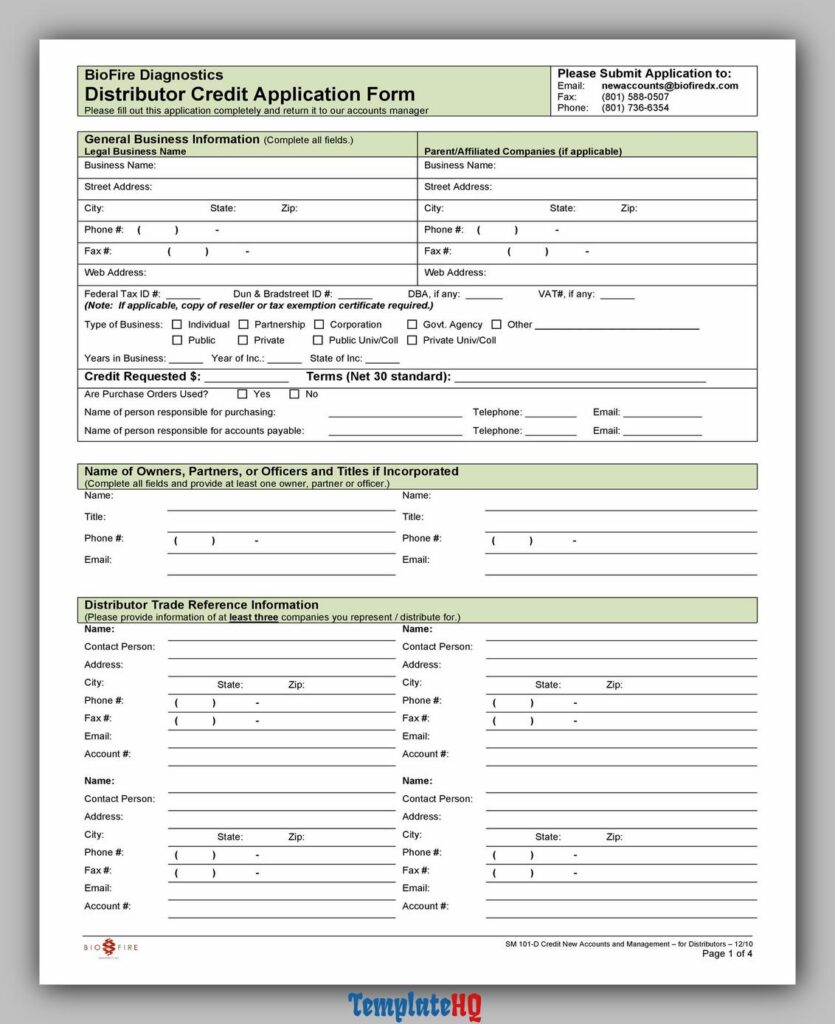 Credit Application Form 27