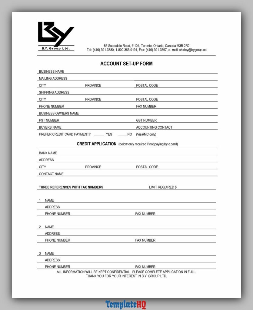 Credit Application Form 39