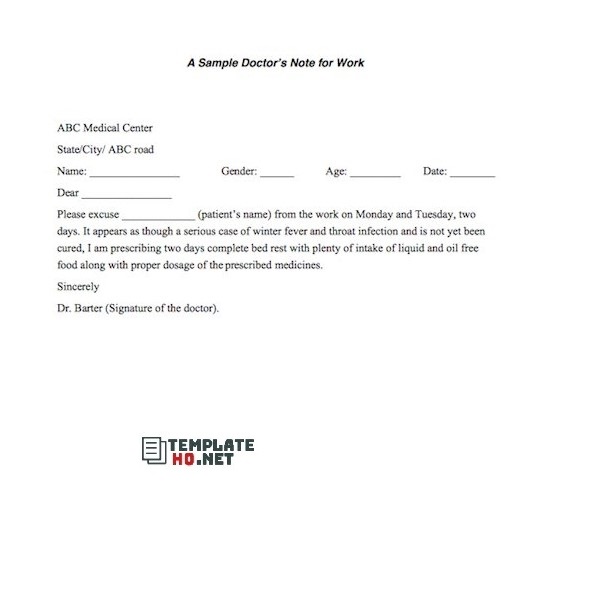 Doctor Notes Template 02