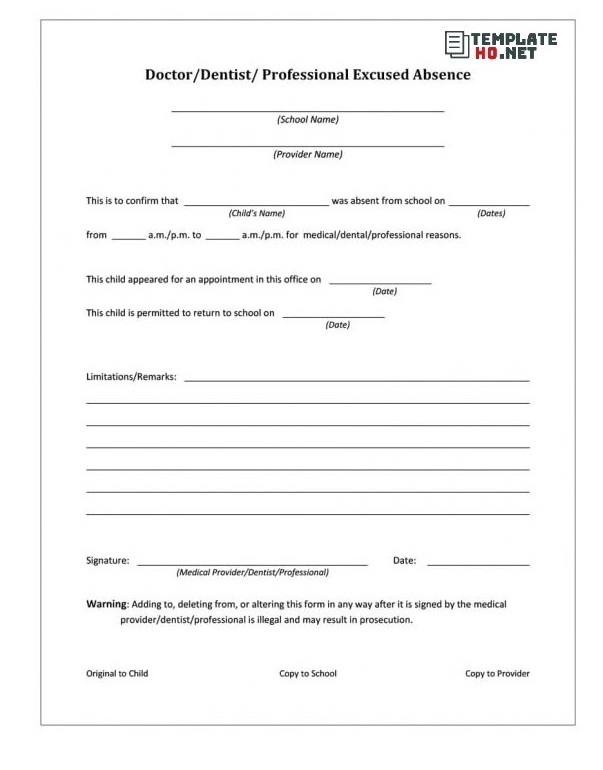 Doctor Notes Template 08