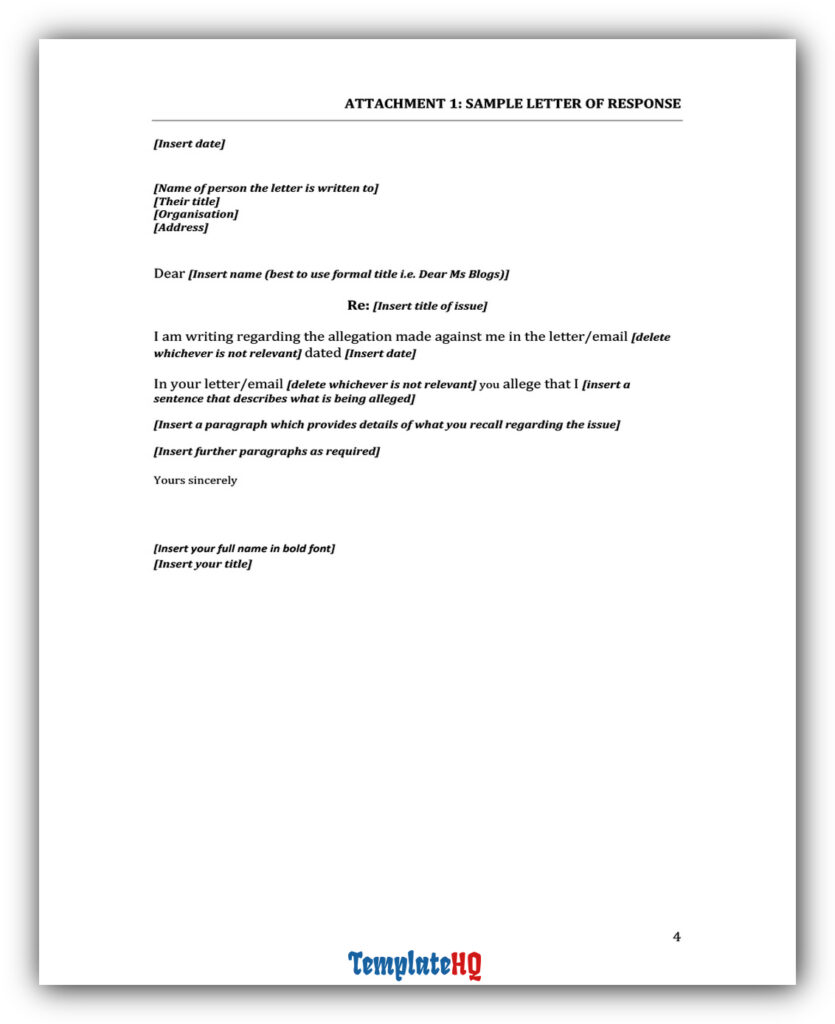 Grievance Letter Examples 20 Grievance Letter Examples 20