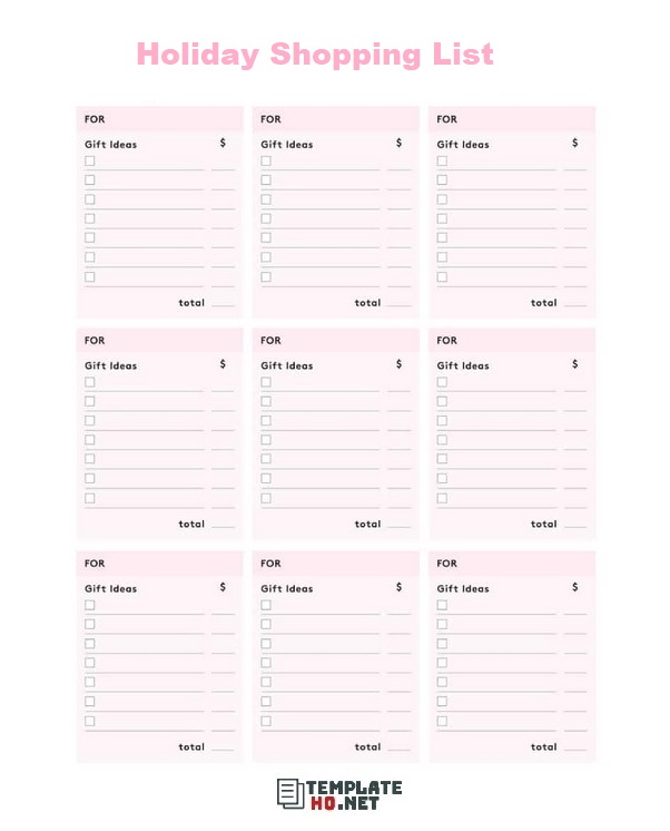 Grocery Shopping List 02