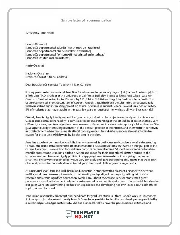 20 letter of recommendation templates and tips to write an writing a recommendation letter for a coworker