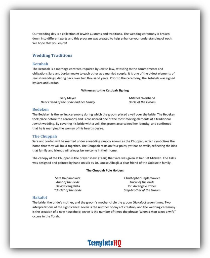 Marriage Contract Sample 27 Marriage Contract Sample 27