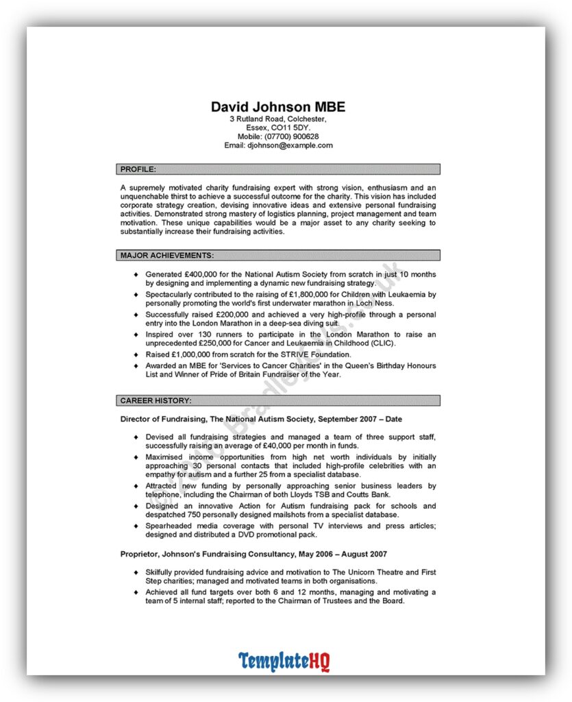 Personal Statement Examples for Resume 08 Personal Statement Examples for Resume 08