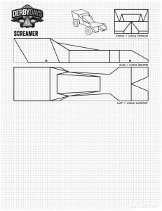Cub Scout Pinewood Derby Template from www.templatehq.net