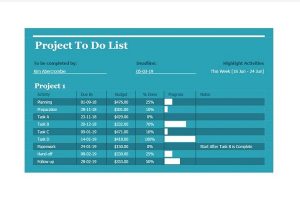 Project Task List Template Excel 04