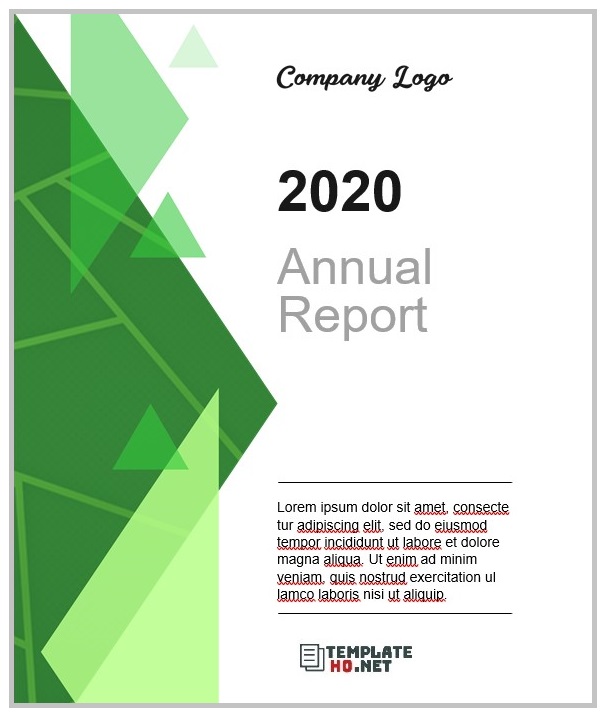 Report Cover Page Templates