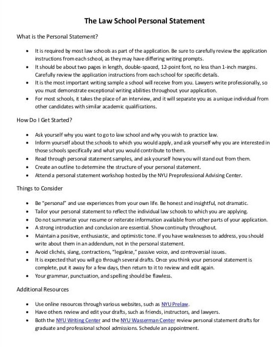 Essay law school admission