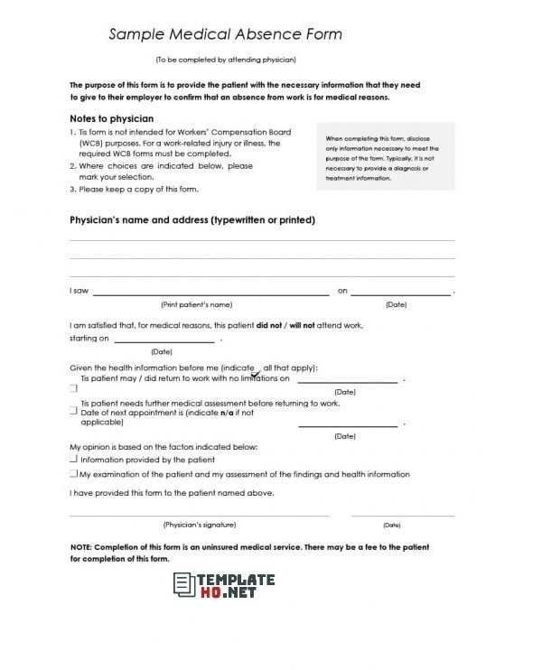 doctor note template 15