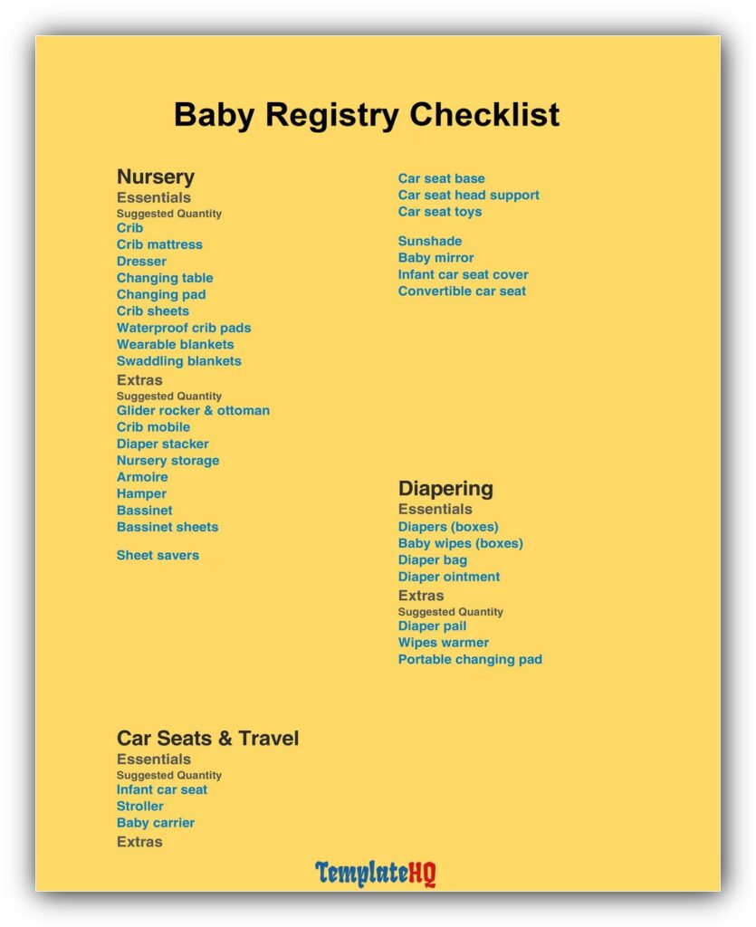 Baby Registry Checklist 02
