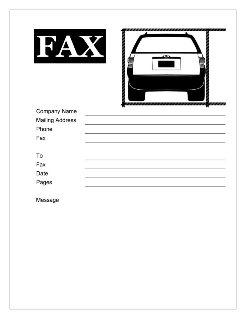 Free Printable Fax Cover Sheet Templates