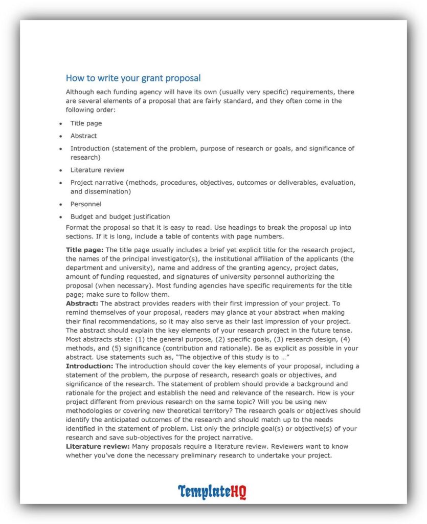 grant proposal sample 05 grant proposal sample 05