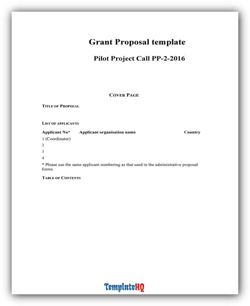 grant proposal sample 12 grant proposal sample 12