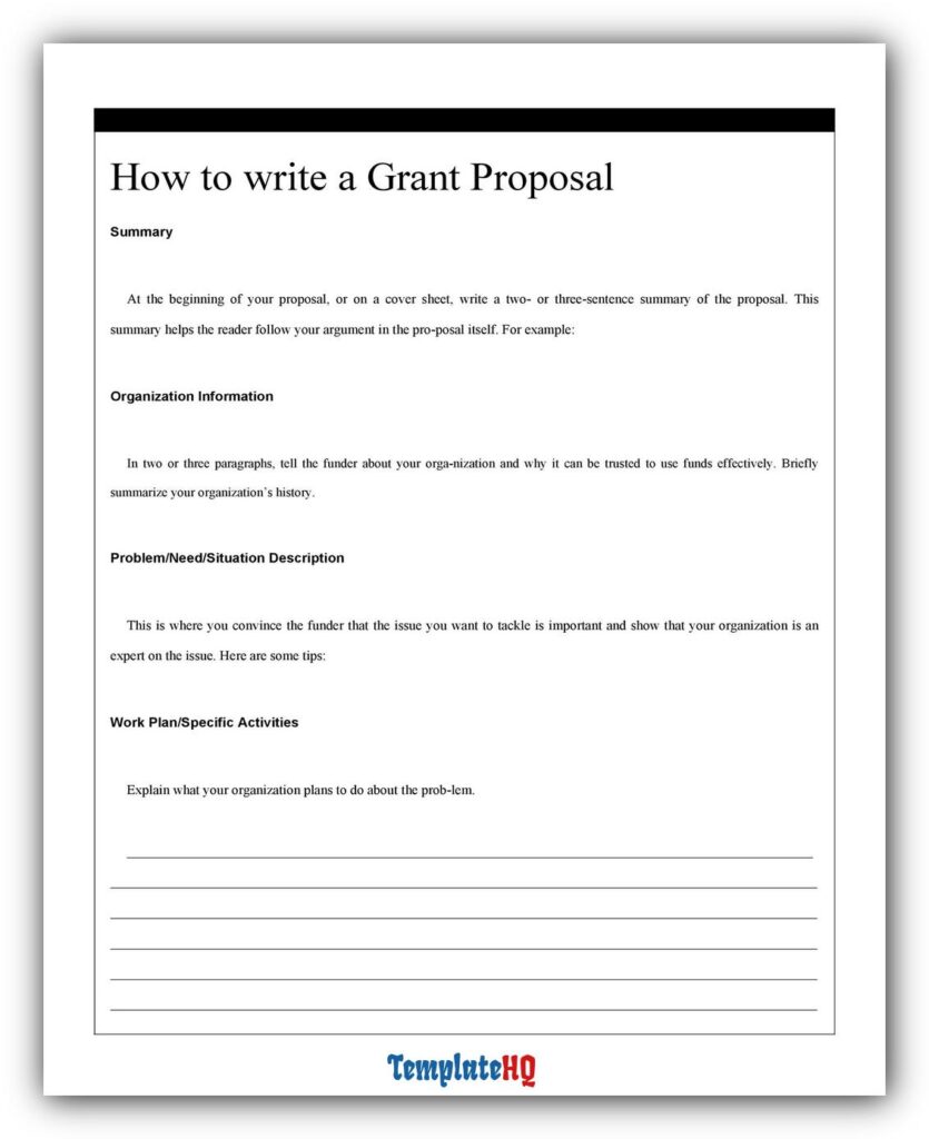 grant proposal sample 16 grant proposal sample 16