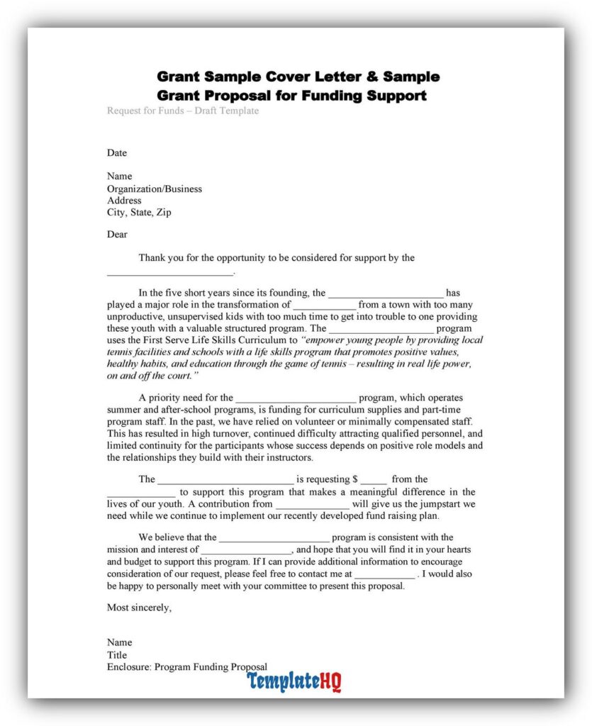 grant proposal sample 17 grant proposal sample 17