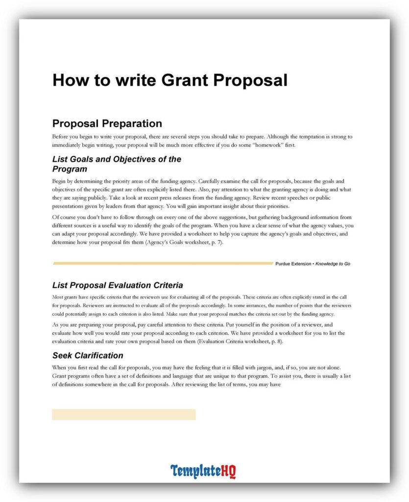 grant proposal sample 21 grant proposal sample 21