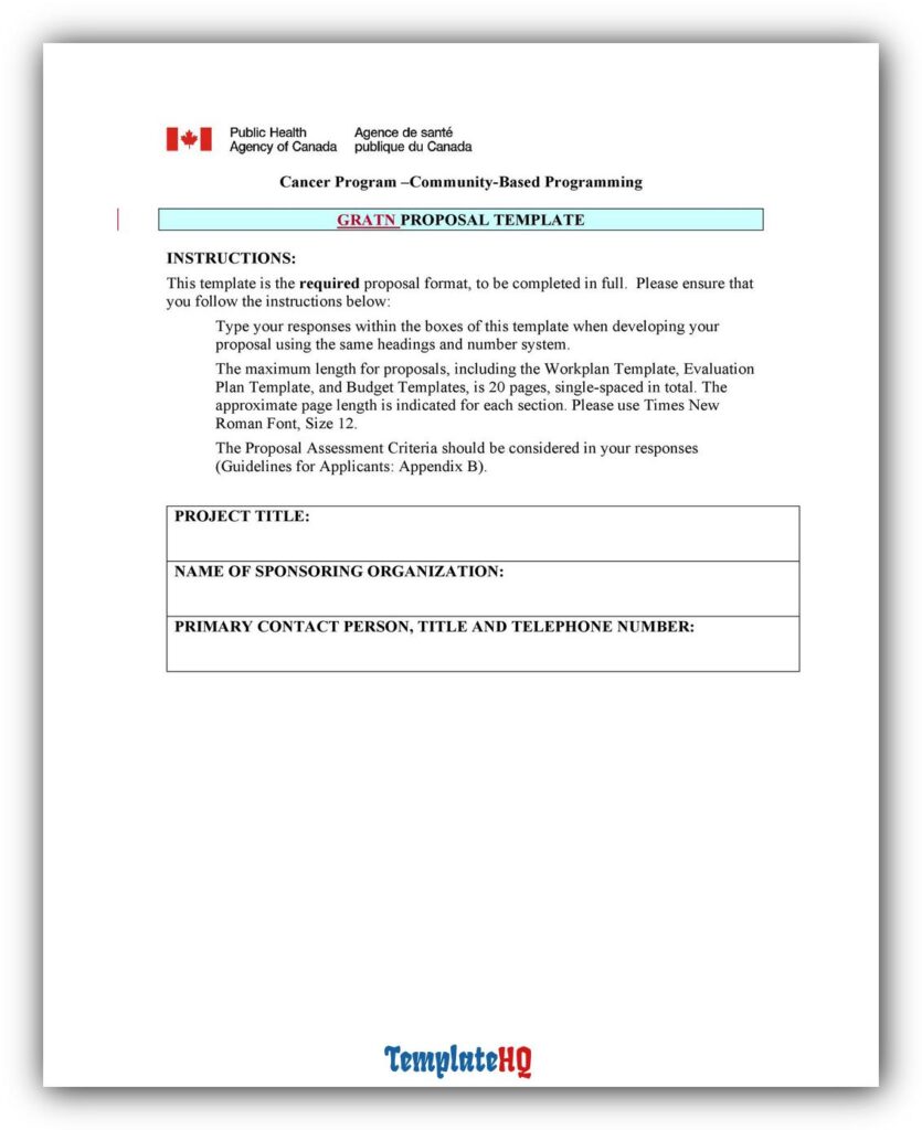 grant proposal sample 23 grant proposal sample 23