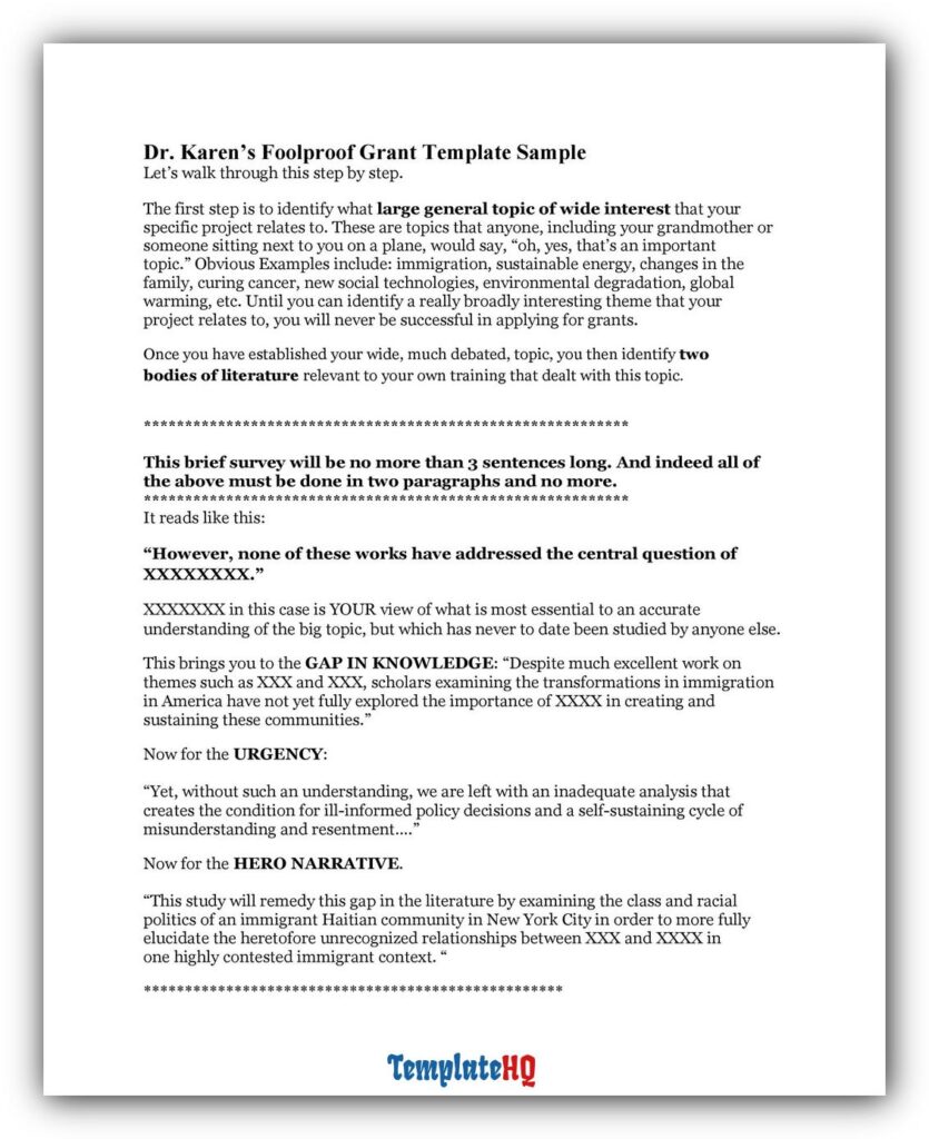 grant proposal sample 30 grant proposal sample 30