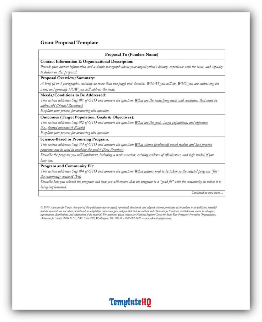 grant proposal sample 35 grant proposal sample 35