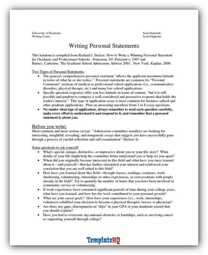 personal statement sample 16 personal statement sample 16