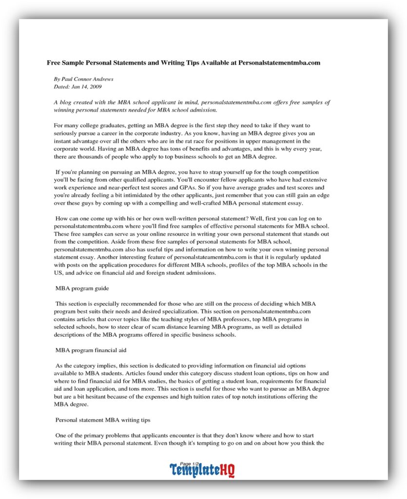 personal statement writing 09 personal statement writing 09
