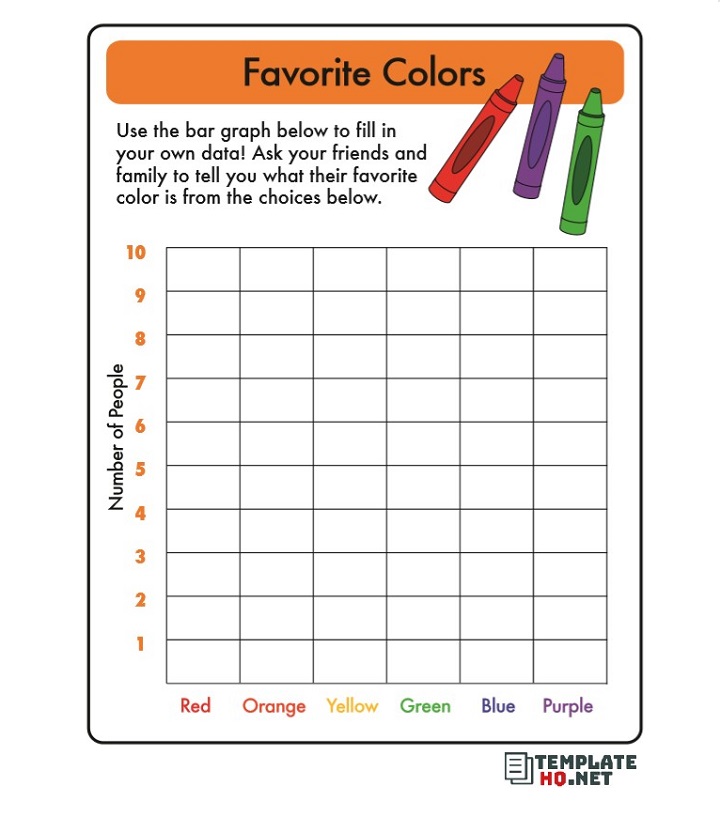 Bar Graph Template For Kindergarten