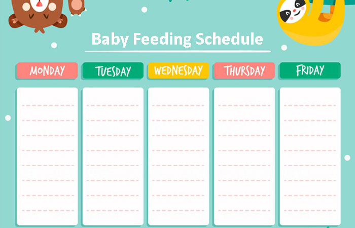 baby feeding schedule