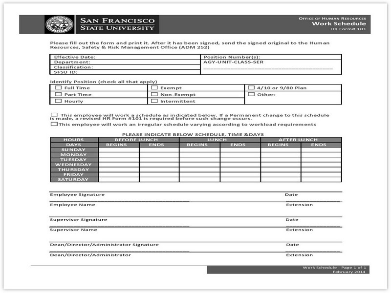 Work schedule template in excel 12 Work schedule template in excel 12