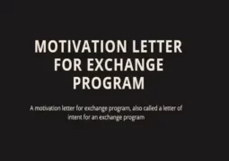 Motivation Letter for Exchange Program Featured