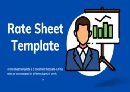 Rate Sheet Template Featured Images
