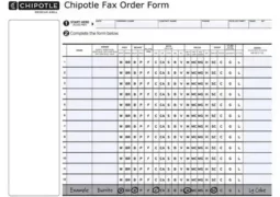 chipotle fax order form featured images